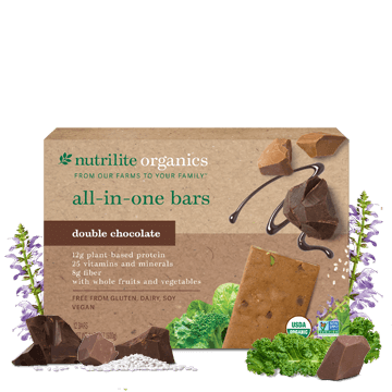 Nutrilite™ Organics All-in-One Bars – Double Chocolate 