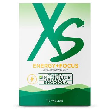 XS™ Suplemento nutricional Enfoque y Energía – 30 Tabletas