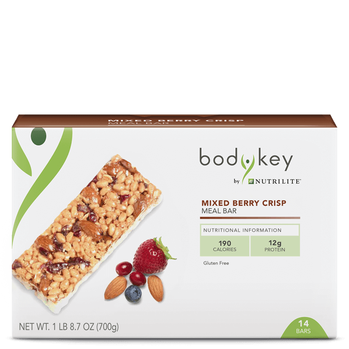 BodyKey by Nutrilite™ Meal Bars – Mixed Berry Crisp
