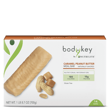 BodyKey by Nutrilite™ Barras de comida – Peanut butter con caramelo
