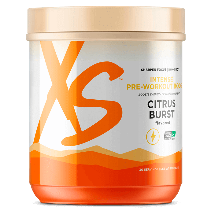 XS™ Intense Pre-Workout Boost – Citrus Burst