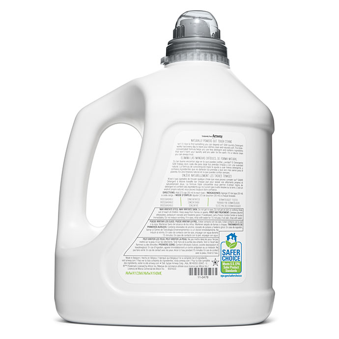 Amway Home SA8 - Detergente líquido concentrado para ropa (4 litros)