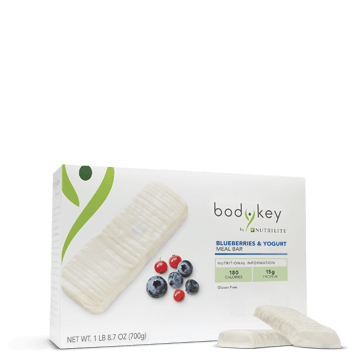 BodyKey by Nutrilite™ Barras de comida – Moras azules y yogurt