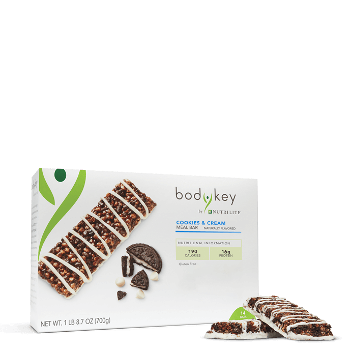 BodyKey by Nutrilite™ Meal Bars – Cookies & Cream