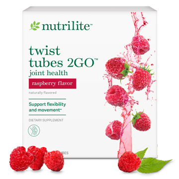 Nutrilite&trade; Twist Tubes 2GO&trade; &ndash; Joint Health - Raspberry