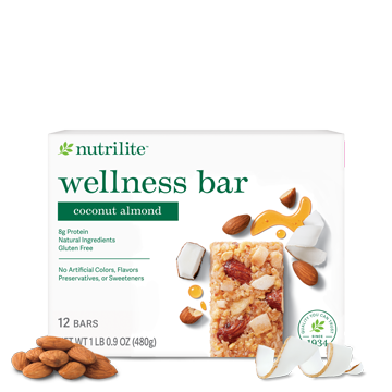 Nutrilite&trade; Wellness Bars - Coconut Almond