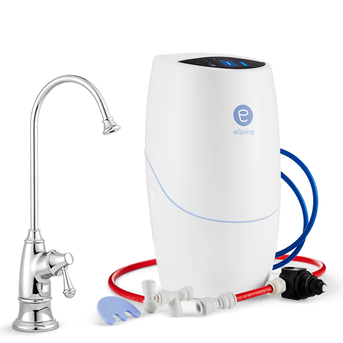 eSpring™ UV Water Purifier – Below Counter Model with Designer Faucet Kit