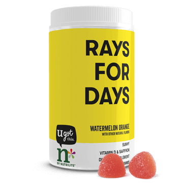 n* by Nutrilite™ Rays for Days – Sunny Vitamin D Gummies