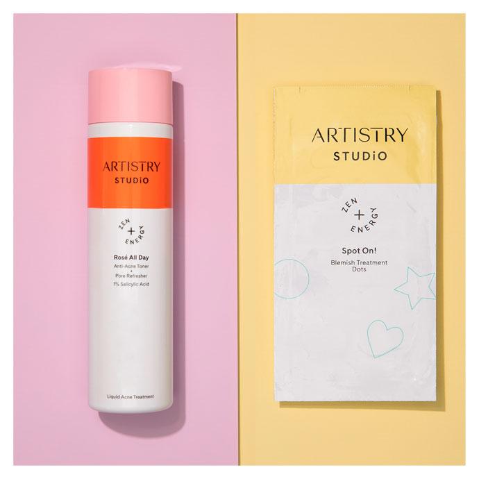 Artistry Studio™ Rosé All Day Anti-Acne Toner + Pore Refresher 1% Salicylic  Acid Treatment | Skin Care | Amway