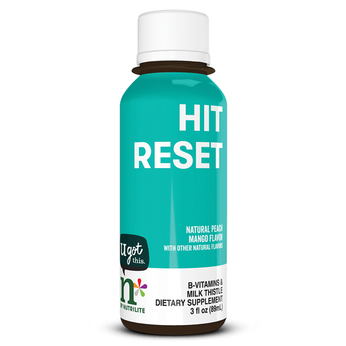 n* by Nutrilite™ Hit Reset Shots  – Vitamin B & Milk Thistle Shot