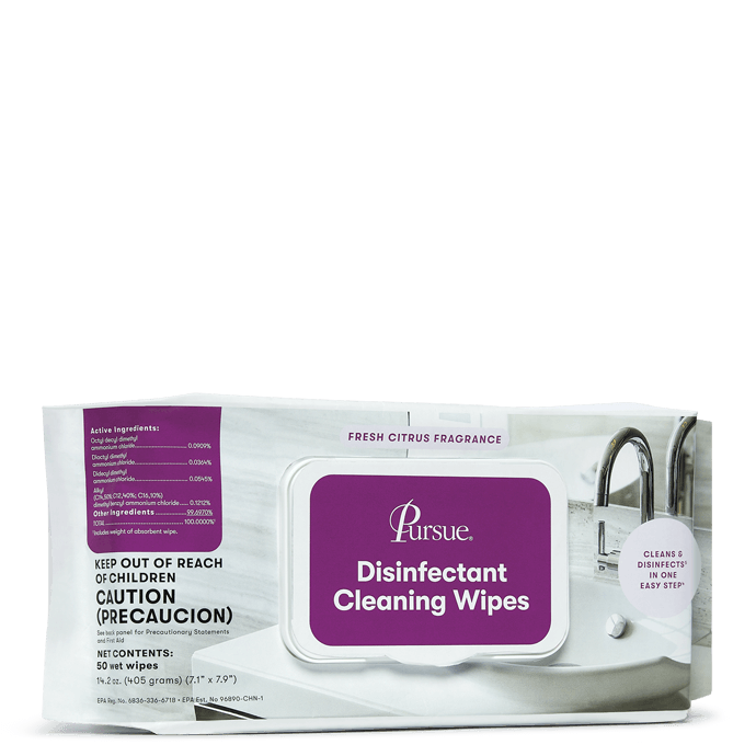 Pursue™ Disinfectant Cleaning Wipes