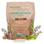 Proteína vegetal en polvo Nutrilite™ Organics – chocolate