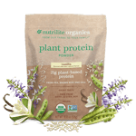 Proteína vegetal en polvo Nutrilite™ Organics – vainilla