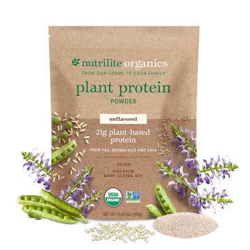 Nutrilite™ Organics Plant Protein Powder – Unflavored