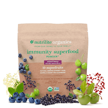 Superalimento para la inmunidad en polvo Nutrilite™ Organics
