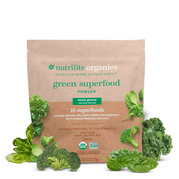 Superalimento verde en polvo Nutrilite™ Organics