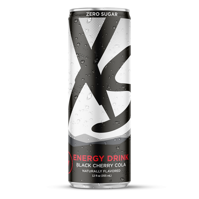 Bebida de Energía XS™ 12 oz - Cola y cereza negra