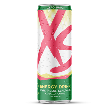 XS™ Energy Drink 12 oz – Watermelon Lemonade