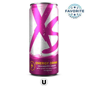 XS™ Energy Drink – Cranberry-Grape
