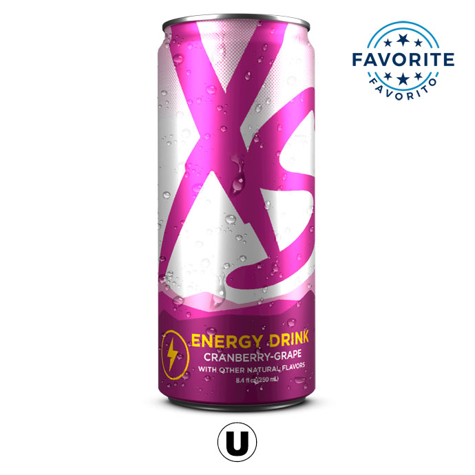 XS™ Bebida de energía – Arándano-Uva