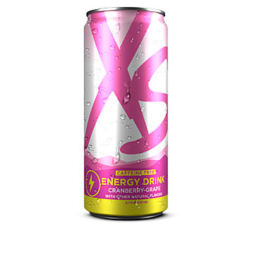 XS™ Energy Drink – Caffeine-Free Cranberry-Grape