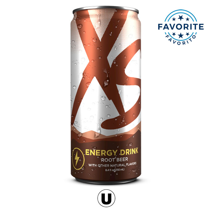 XS™ Bebida de energía – Root Beer
