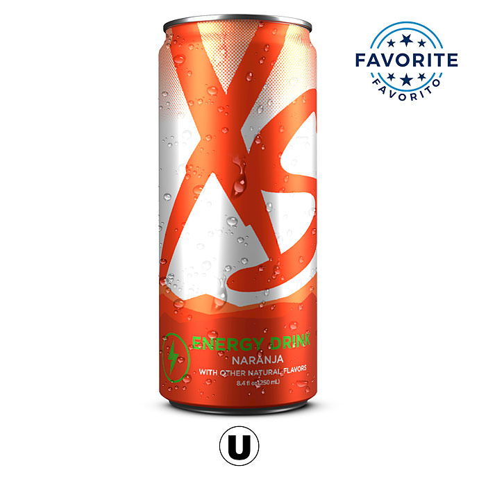 XS™ Energy Drink – Naranja