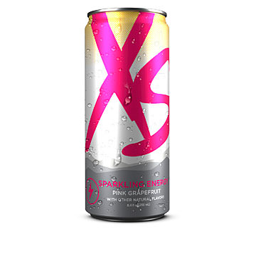 XS™ Jugo de energía burbujeante – Toronja Rosada