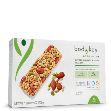 BodyKey by Nutrilite™ Meal Bar Savory Almonds & Seeds