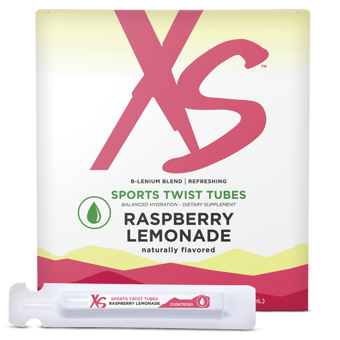 XS™ Sports Twist Tubes – Raspberry Lemonade