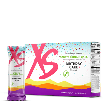 XS™ Sports Protein Bars – Birthday Cake