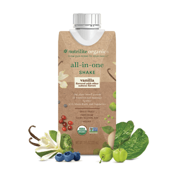 Nutrilite™ Organics All-in-One Shakes – Vanilla