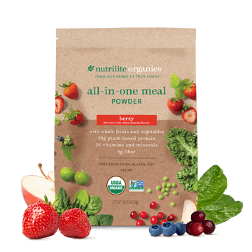 Nutrilite™ Organics All-in-One Meal Powder – Berry