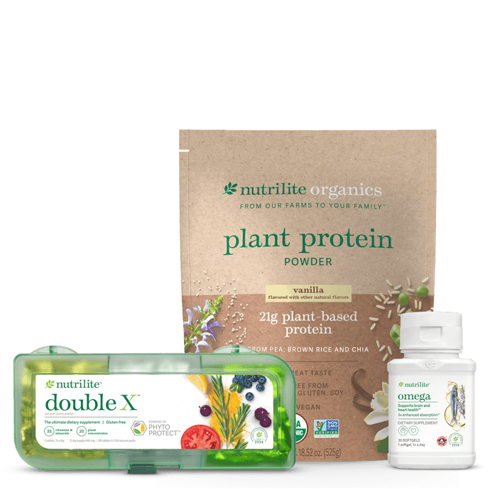 Paquetes de nutrición diaria con omega Nutrilite™	EUA