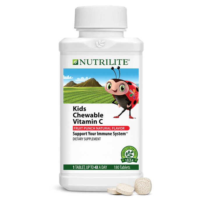Nutrilite™ Vitamina C masticable para niños